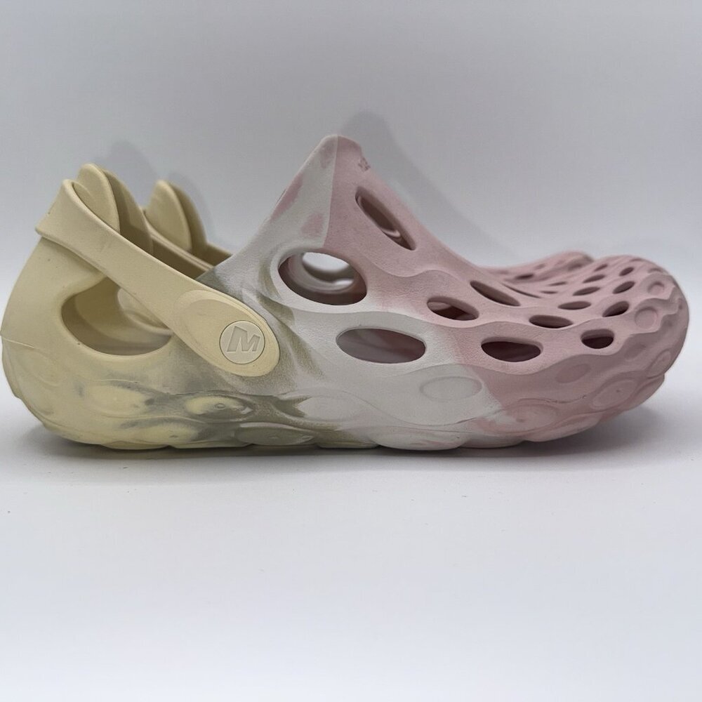 Merrell Hydro Moc Slip-On Pink Yellow Unisex Women’s 8/Men’s 6.5 Croc Style - Picture 4 of 16
